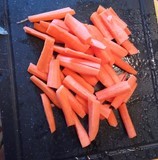 Taillage carottes
