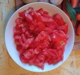 coupage tomates