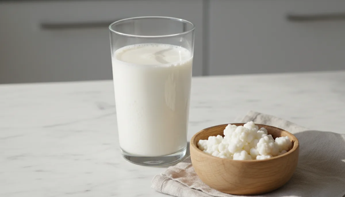 C'est quoi le kéfir de lait : boisson fermentée aux 50 souches