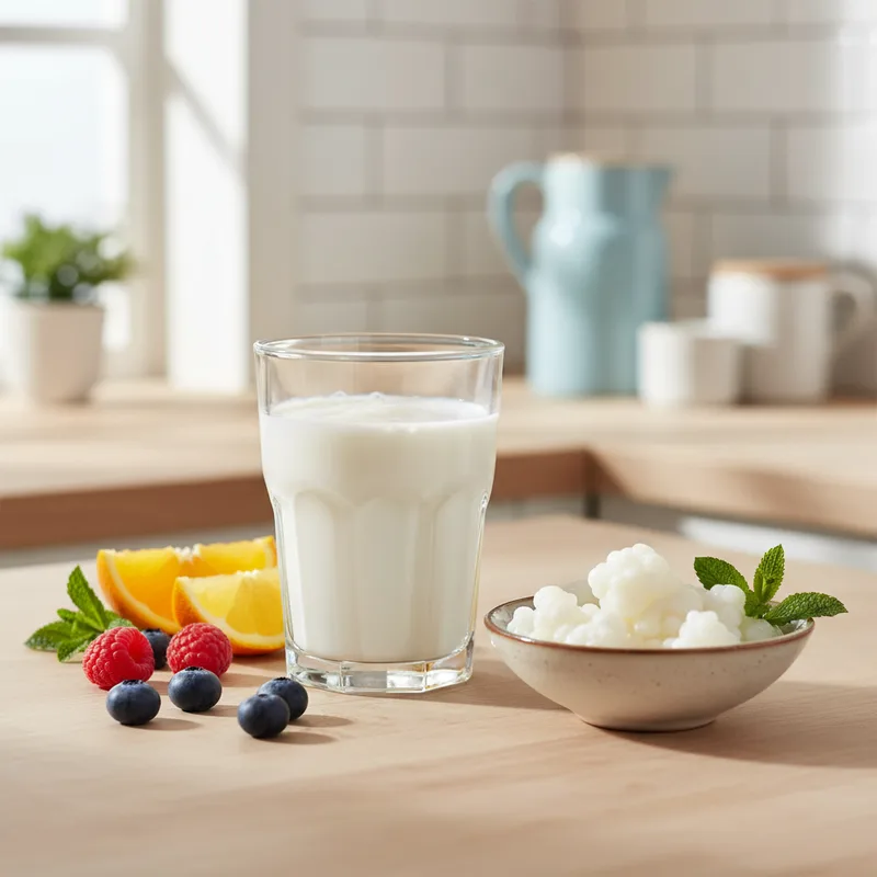 Kéfir bienfaits : vertus, propriétés et effets prouvés sur votre santé