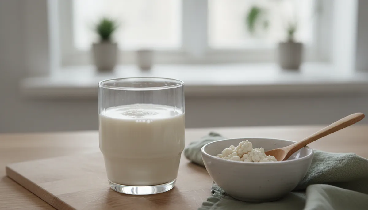 Kéfir de lait : particularité, composition et vertus santé